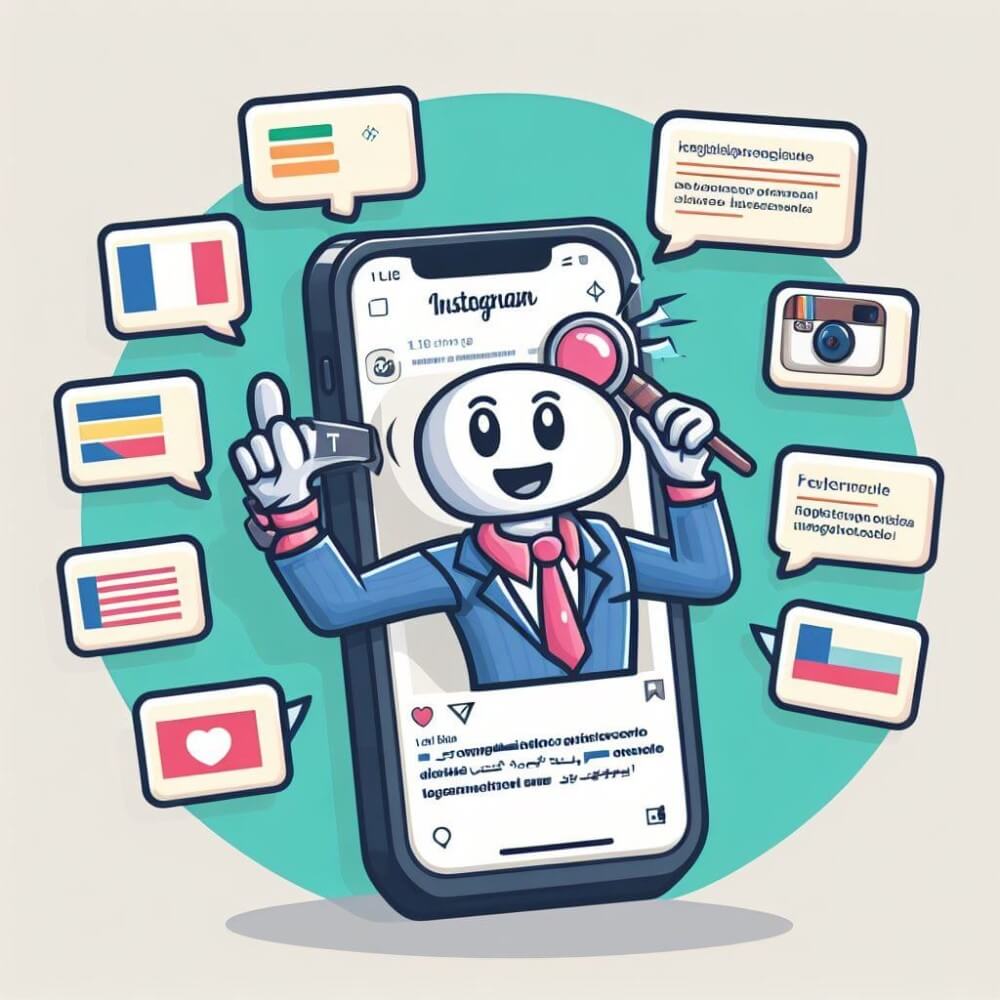 Como traducir comentarios de Instagram