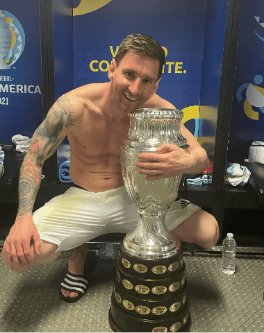 Messi con la Copa América