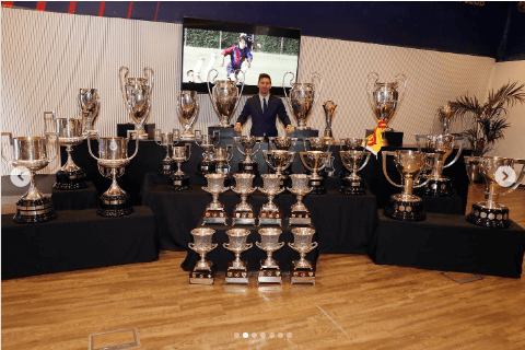 Messi se despide del Barça