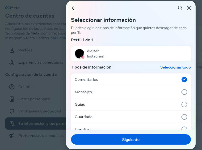 Cómo ver nuestro historial de comentarios en Instagram 7